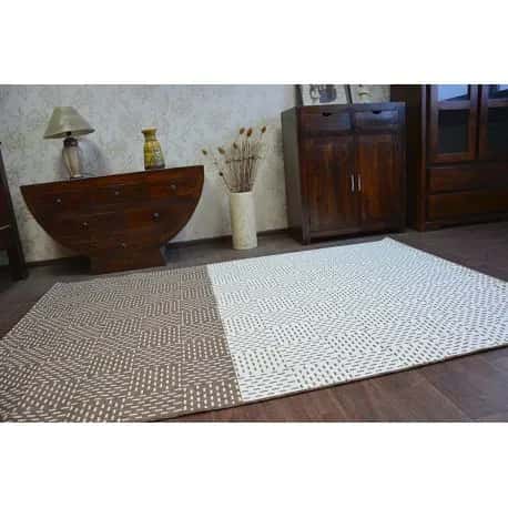 Dywan SZNURKOWY SIZAL FLAT 48722/608 Dwukolorowy krem brąz – miniatura 5