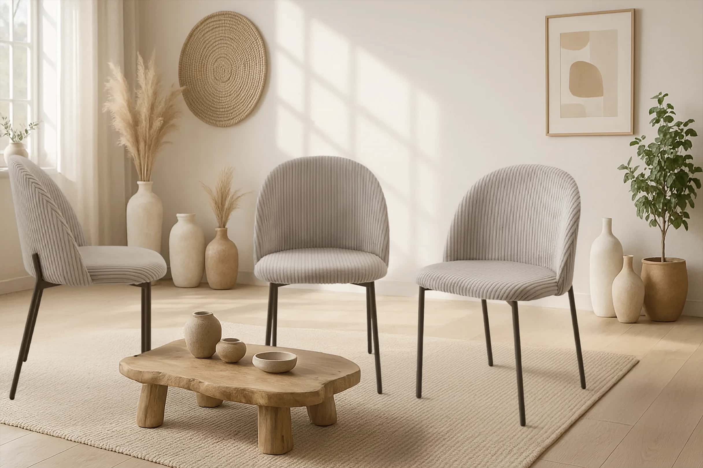 KT207 Krzesło Ines SZTR Taupe – miniatura 5