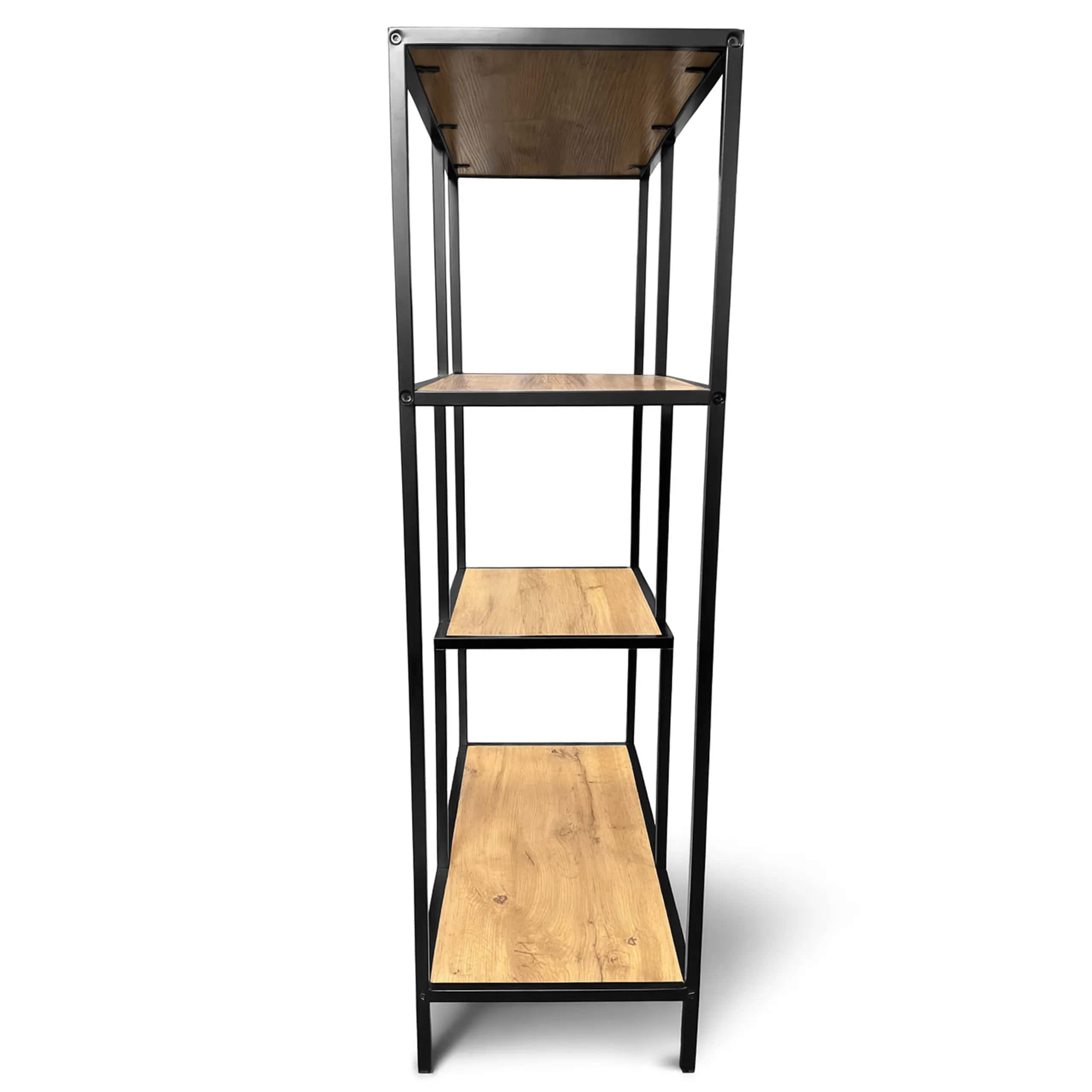 RL103 Regał Loftowy 69x33x113,5cm Dąb – miniatura 4
