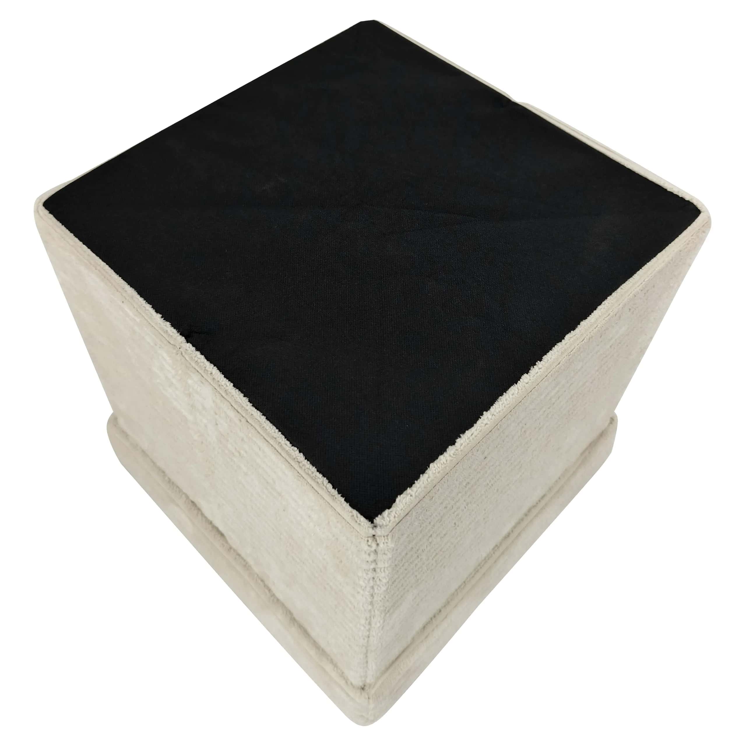 Pufa LAMPAS 30x30x30cm Beż – miniatura 5