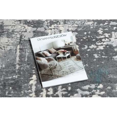 Dywan CORE W9782 Przecierany - Strukturalny, dwa poziomy runa, kość słoniowa / – miniatura 2