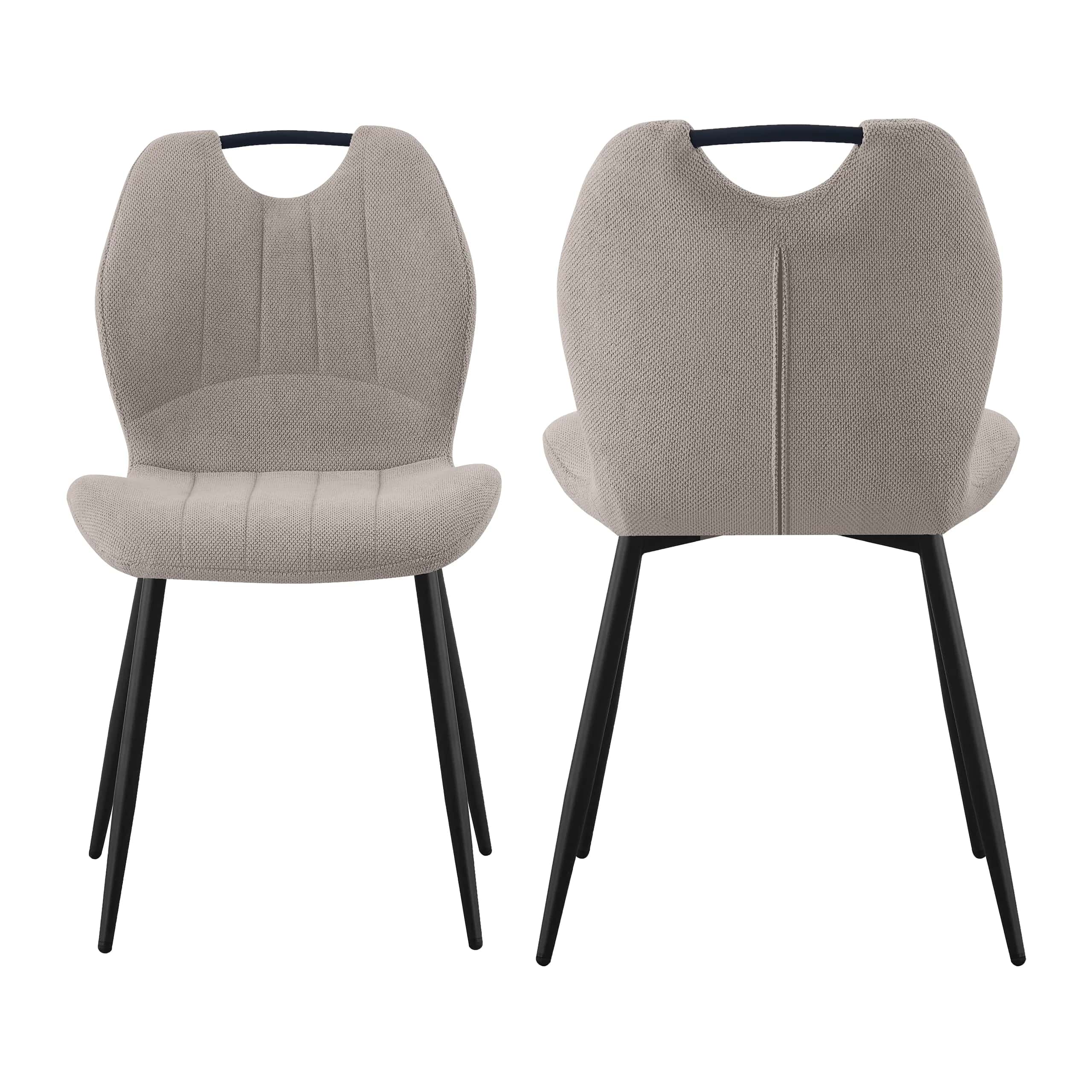 KT121 Krzesło Aria 3D Taupe – miniatura 3