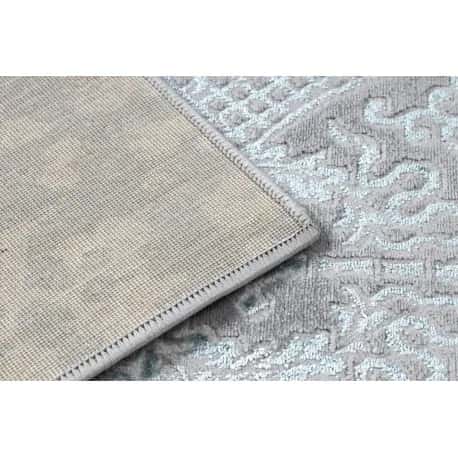 Dywan CORE W3824 Ornament Vintage - Strukturalny, dwa poziomy runa, jasnoniebieski / krem / – miniatura 3