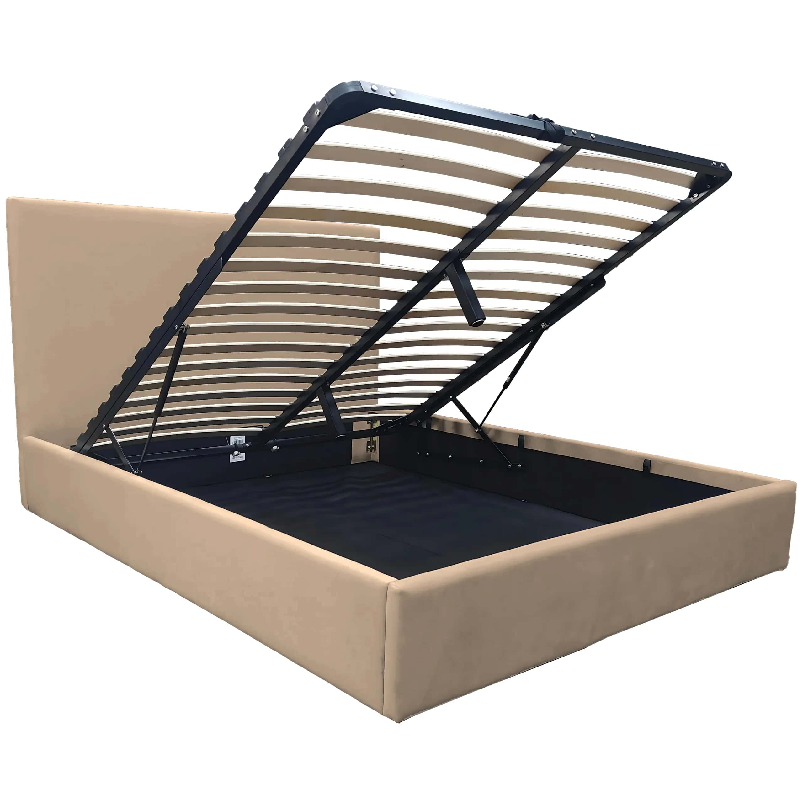 LT101 Łóżko Velio 140x2x115 złoty brąz – miniatura 8