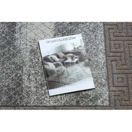 Dywan NOBLE nowoczesny 1512 67 Ramka, grecki vintage przecierany - Strukturalny, dwa poziomy runa krem / beż – miniatura 2