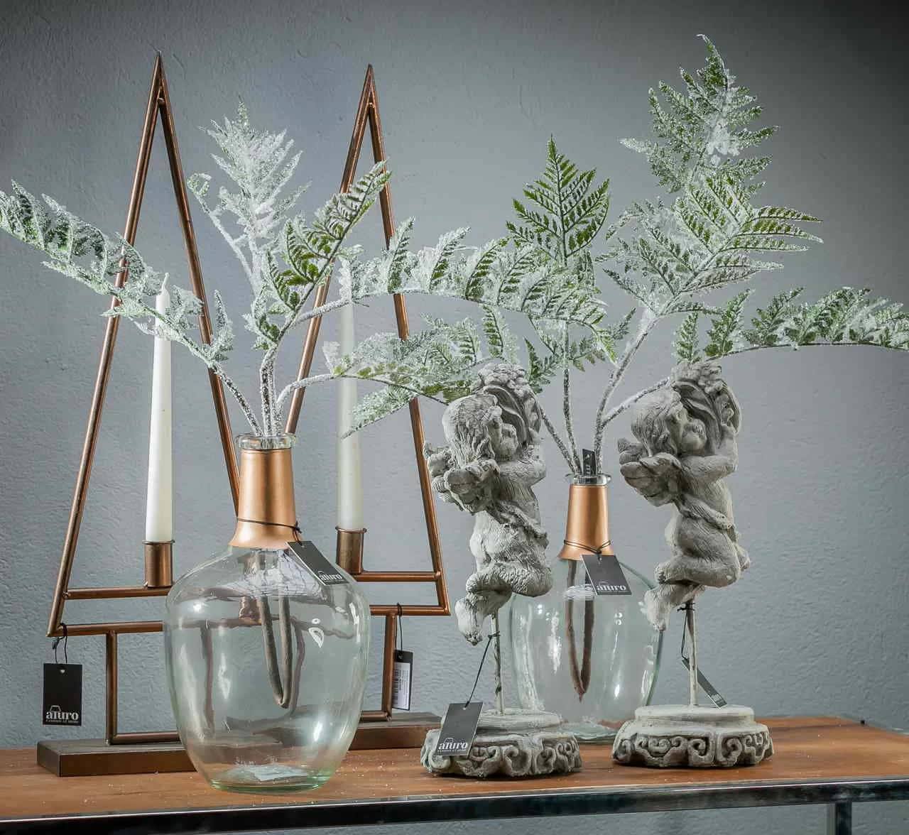 Choinka-świecznik miedziana_Aluro – miniatura 6