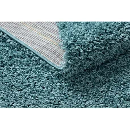Dywan, Chodnik SOFFI shaggy 5cm niebieski - do kuchni, przedpokoju, na korytarz – miniatura 4