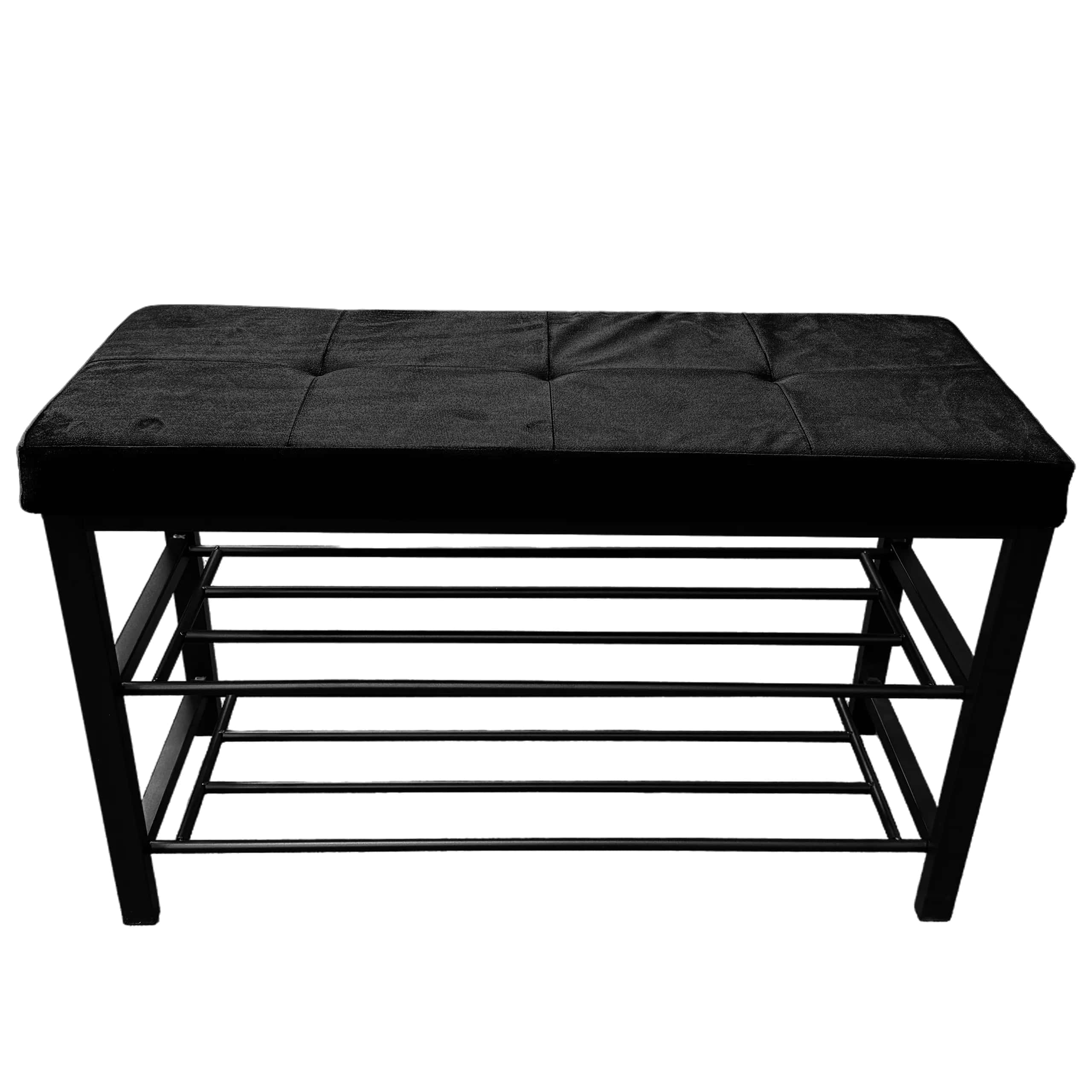 Siedzisko 79x32x50cm Vel Czarny – miniatura 4