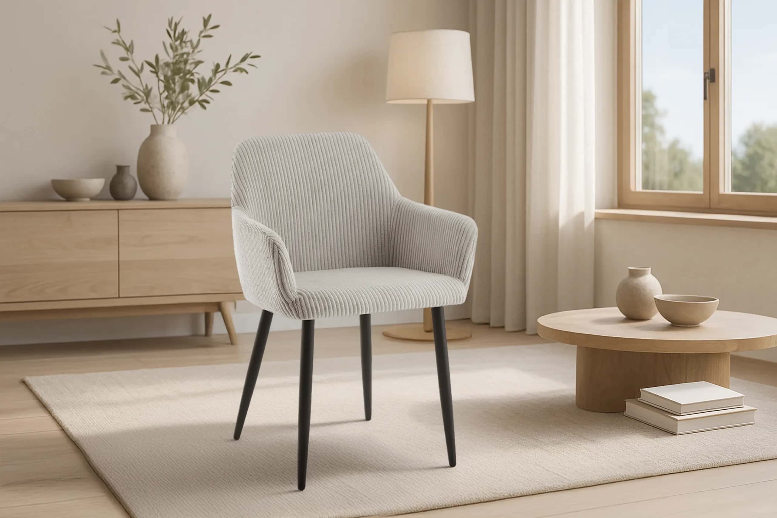 KT206 Krzesło Lotta SZTR Taupe – miniatura 4
