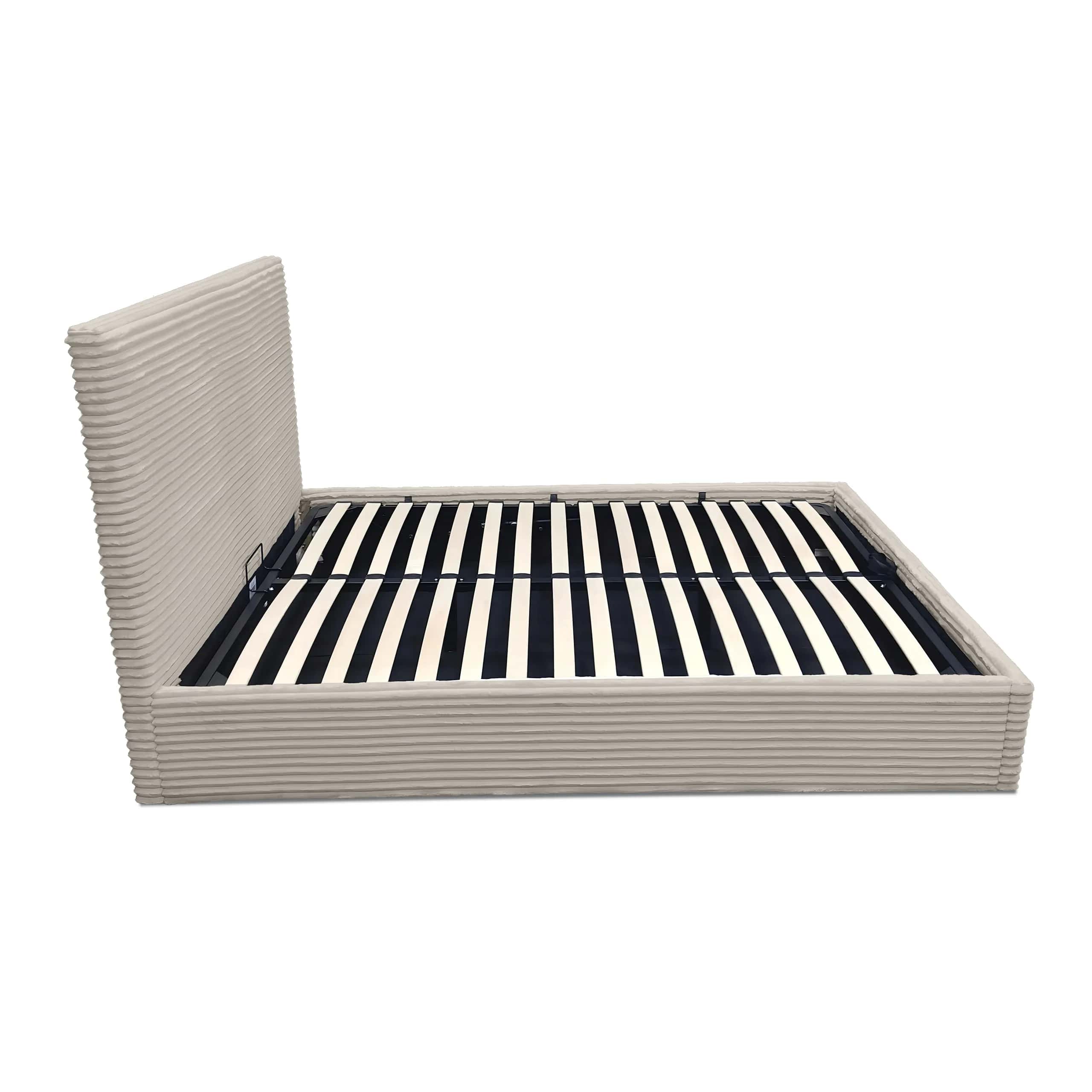 LT100 Łóżko Cordo 140x2x115 taupe – miniatura 3