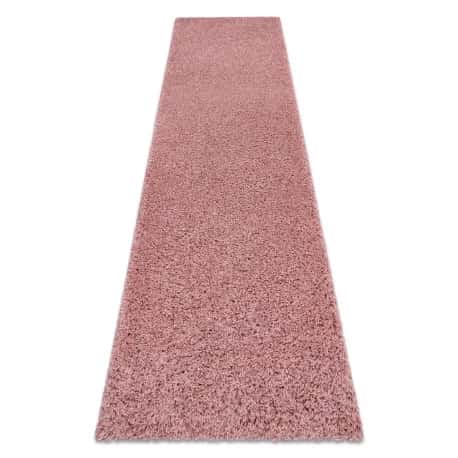 Dywan, Chodnik SOFFI shaggy 5cm różowy - do kuchni, przedpokoju, na korytarz – miniatura 1