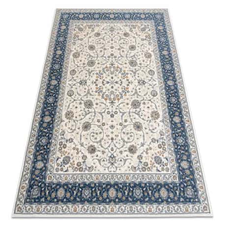 Dywan NAIN Ramka ornament 7179/51913 beż / granat – miniatura 1