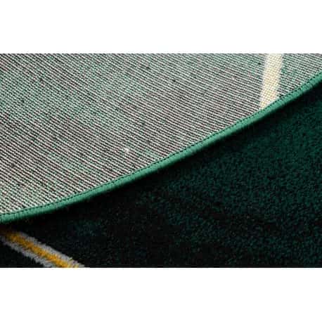 Dywan EMERALD ekskluzywny 1022 koło - glamour, stylowy marmur, geometryczny butelkowa zieleń / złoty – miniatura 3