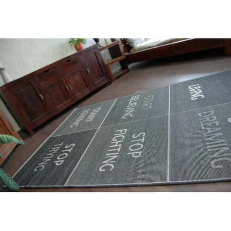DYWAN SZNURKOWY SIZAL FLOORLUX 20275 YOLO czarny / srebrny – miniatura 3