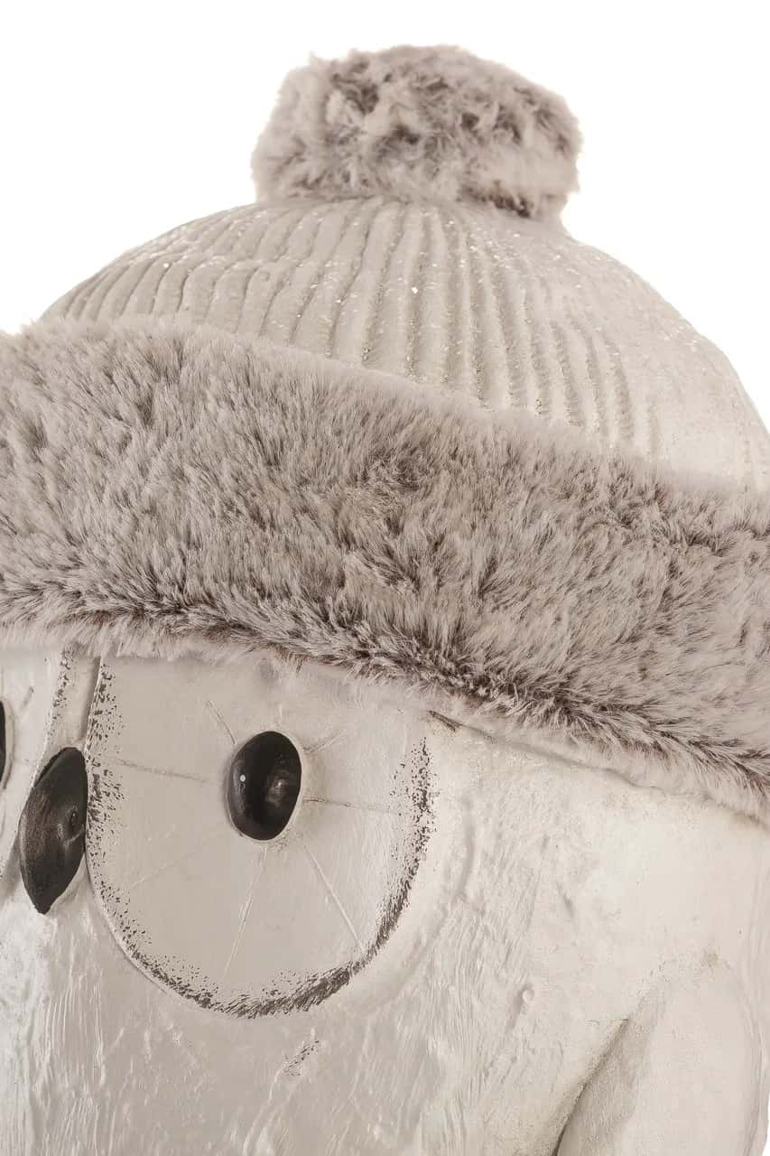 Figurka sowa zimowa SNOWY 52 cm – miniatura 4