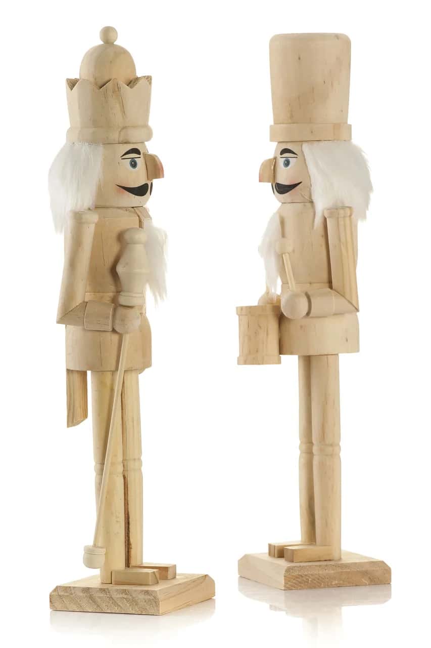 Dziadek do orzechów drewniany GUSTAW 38 cm – miniatura 3