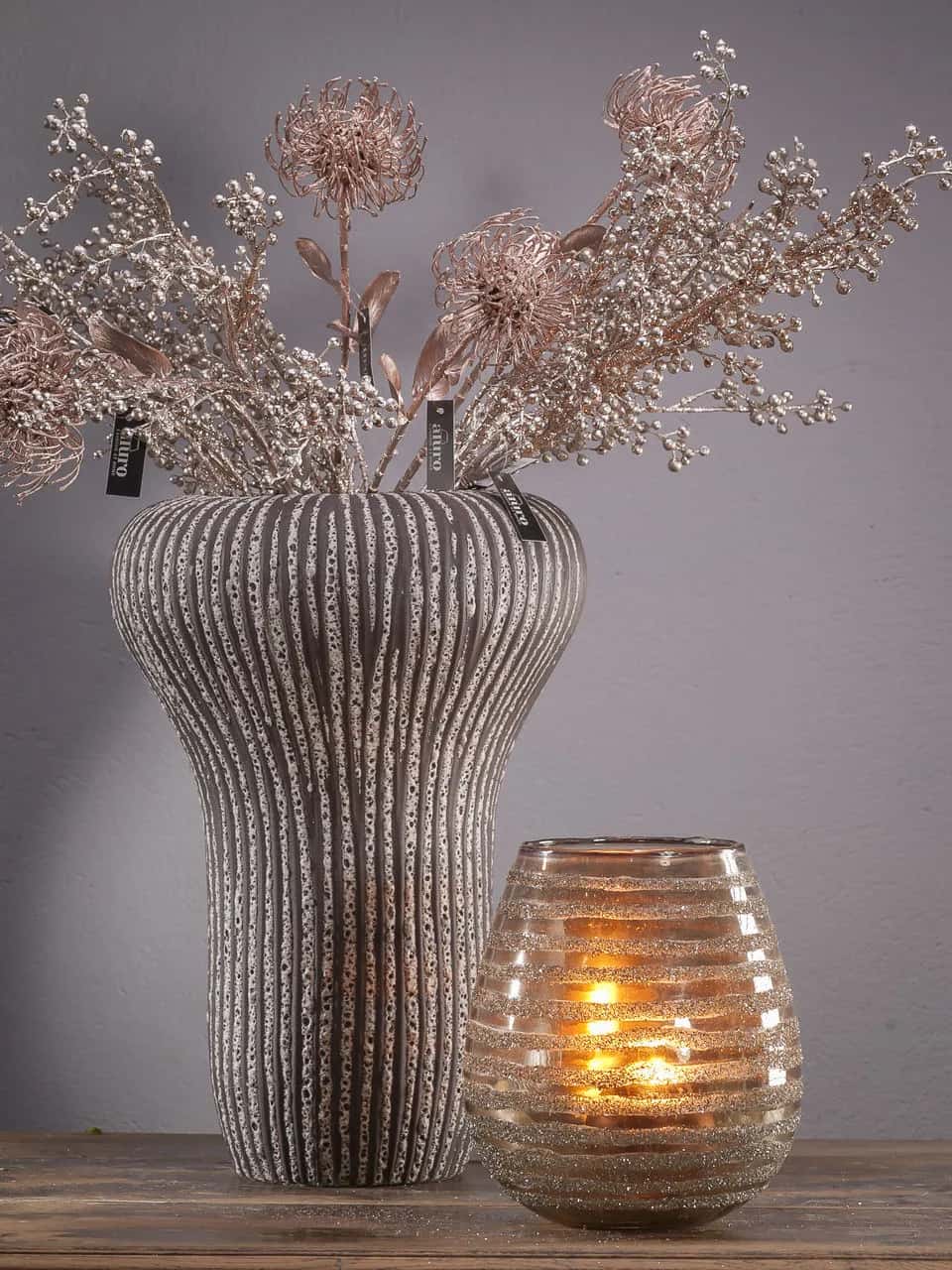 Lampion szklany ODEN 23 cm – miniatura 8