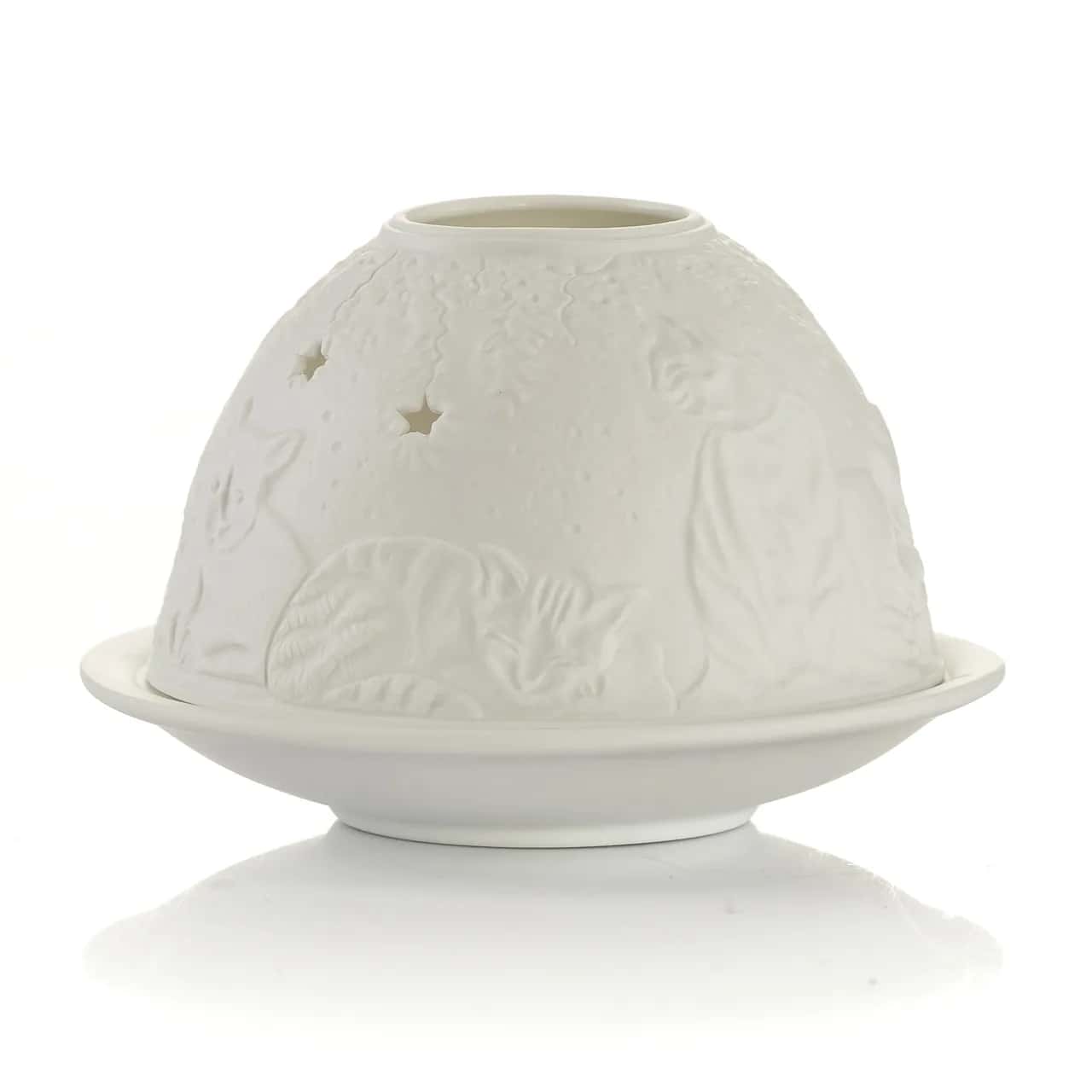 Lampion porcelanowy z kotami MILA – miniatura 1