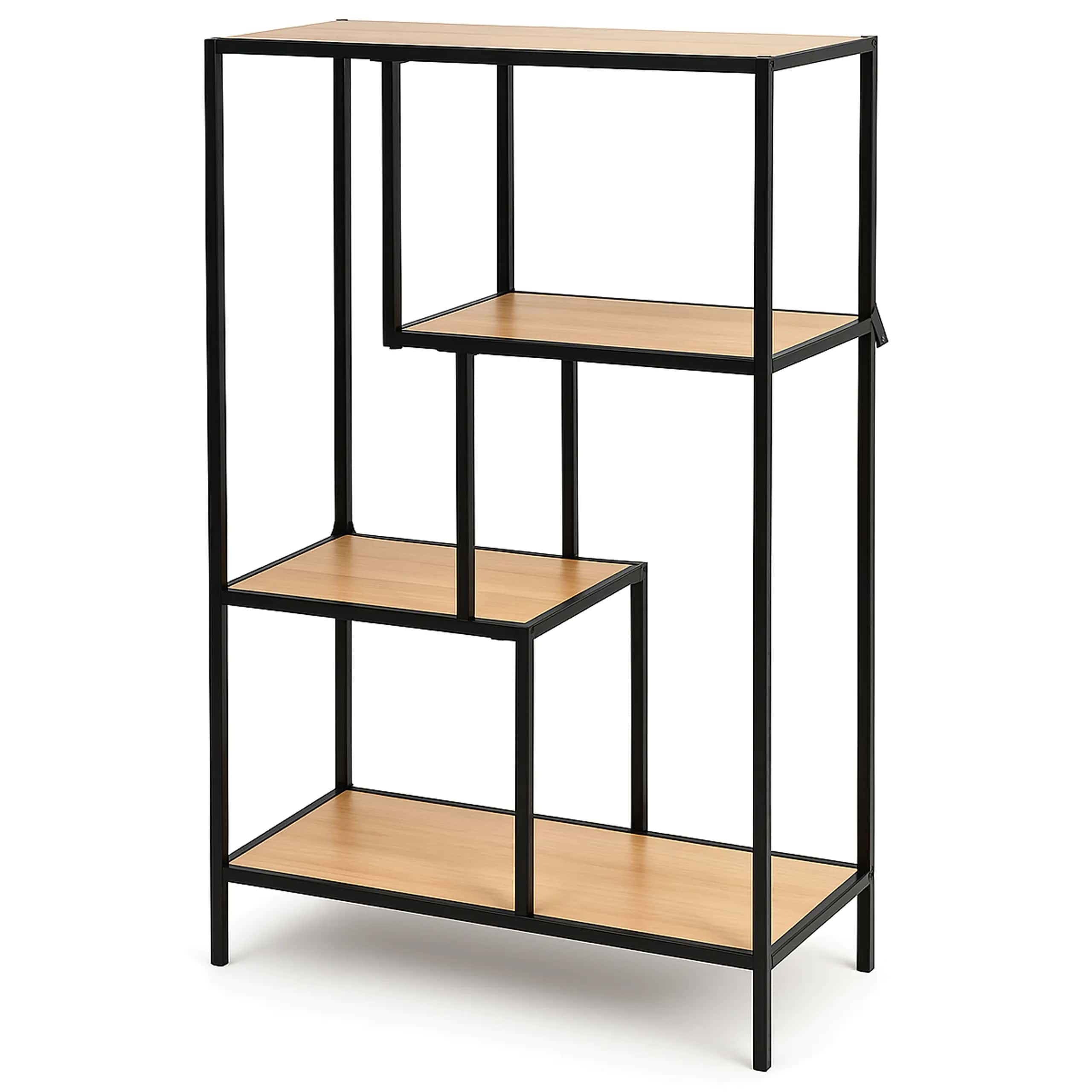 RL103 Regał Loftowy 69x33x113,5cm Dąb – miniatura 2