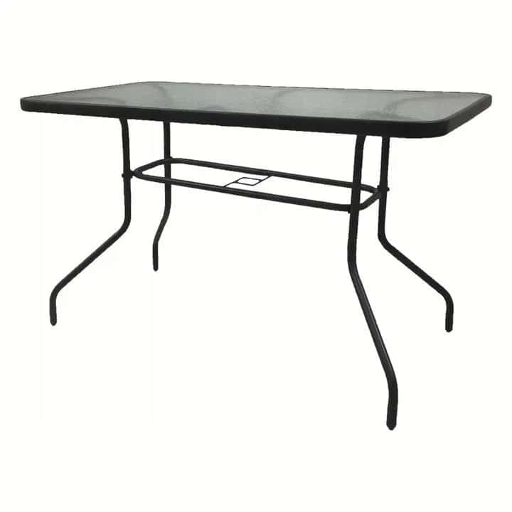 Stół BERGAMO TRIO 120x70x70 czarny – miniatura 4