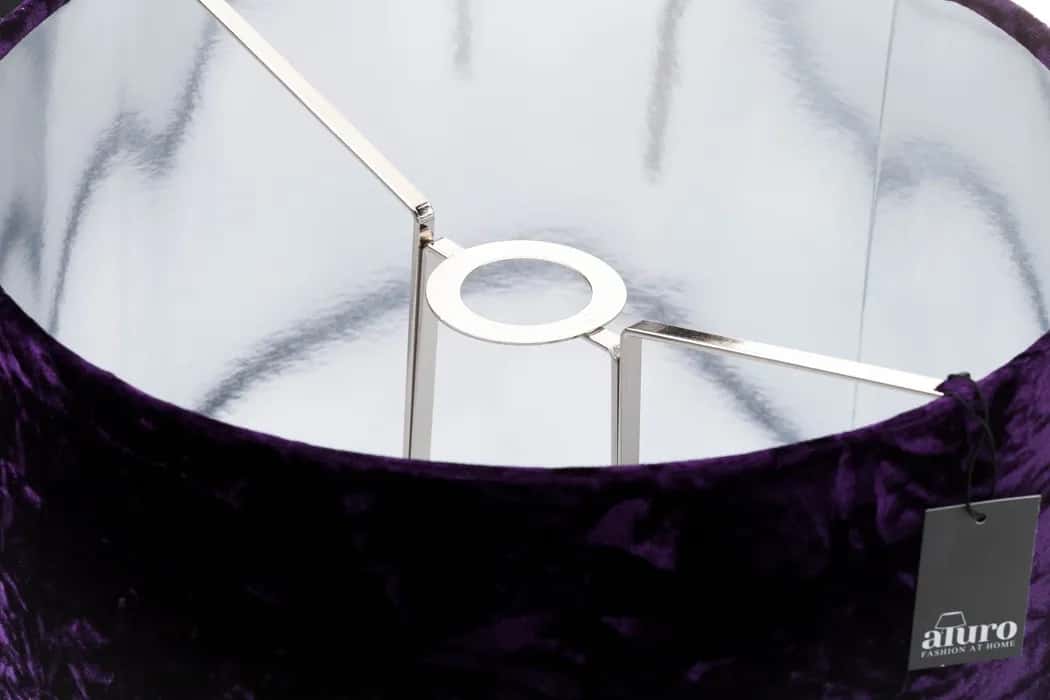Abażur do lamp - królewski aksamit Aluro XL – miniatura 2