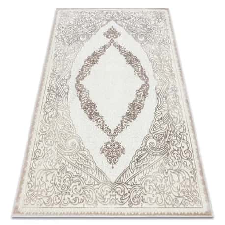 Dywan CORE 8111 Ornament Vintage - Strukturalny, dwa poziomy runa, – miniatura 1