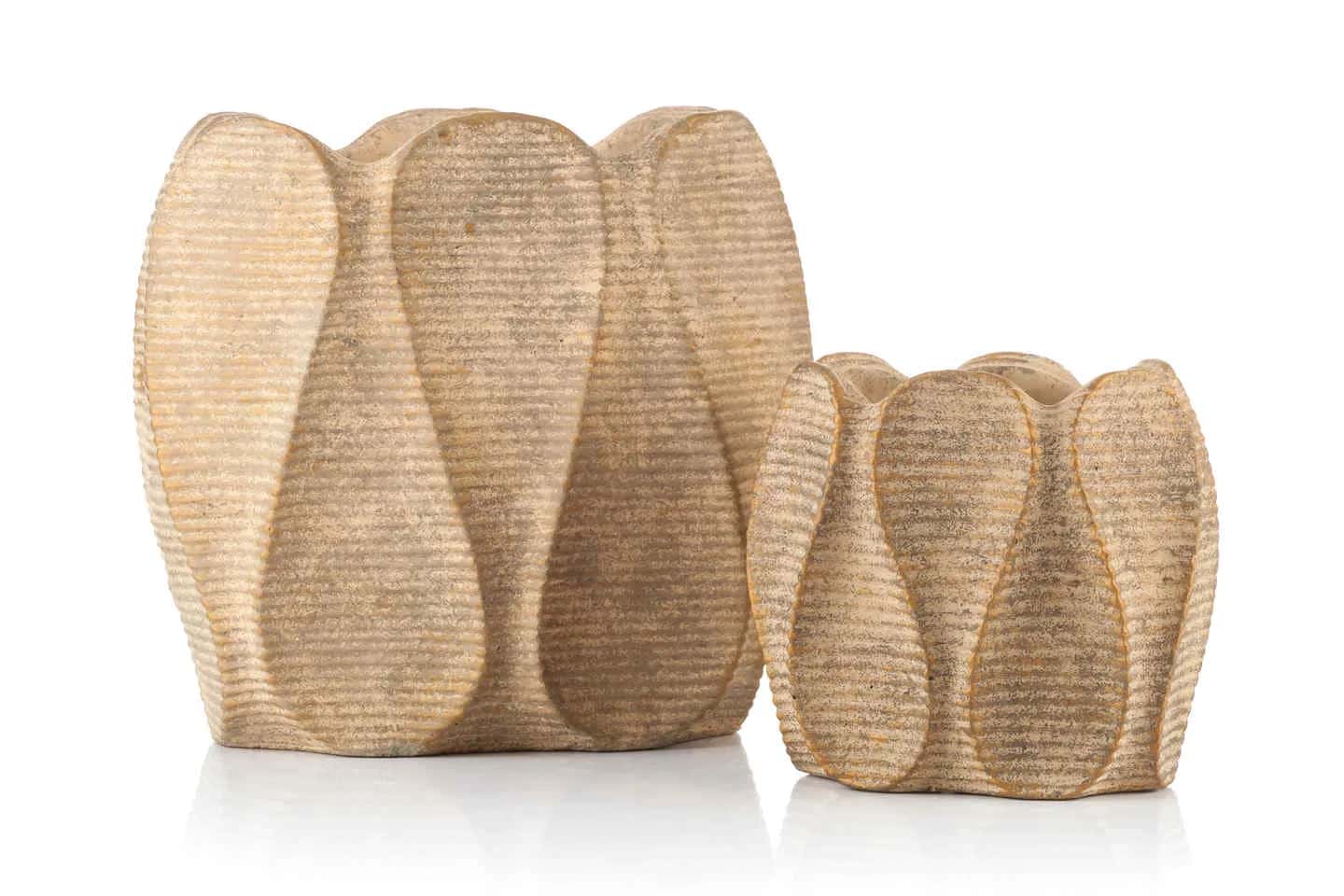 PTMD Osłona donicy WAXY owal L – miniatura 4