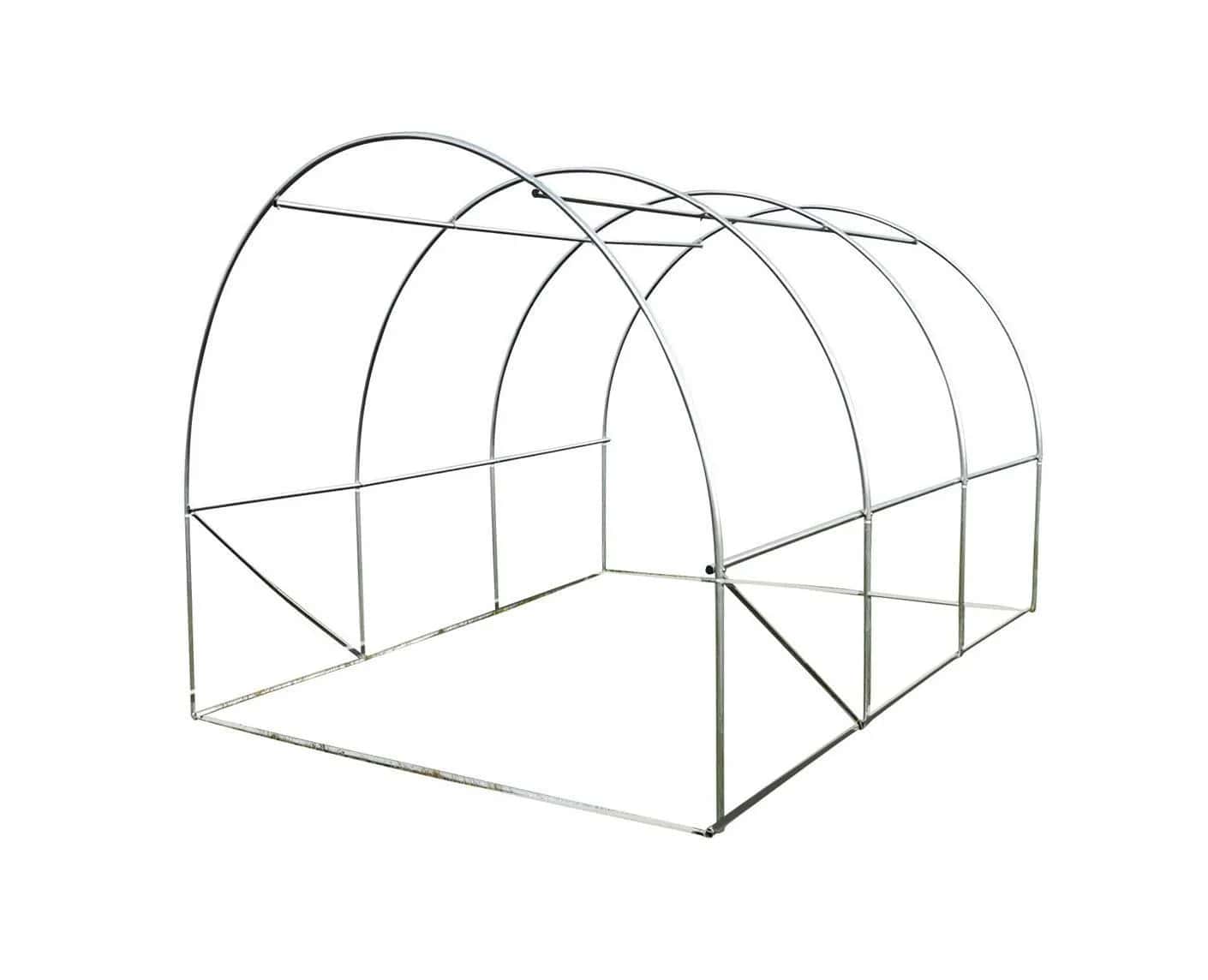 Tunel ogrodowy 300x200x200 cm 19mm BIAŁY – miniatura 2