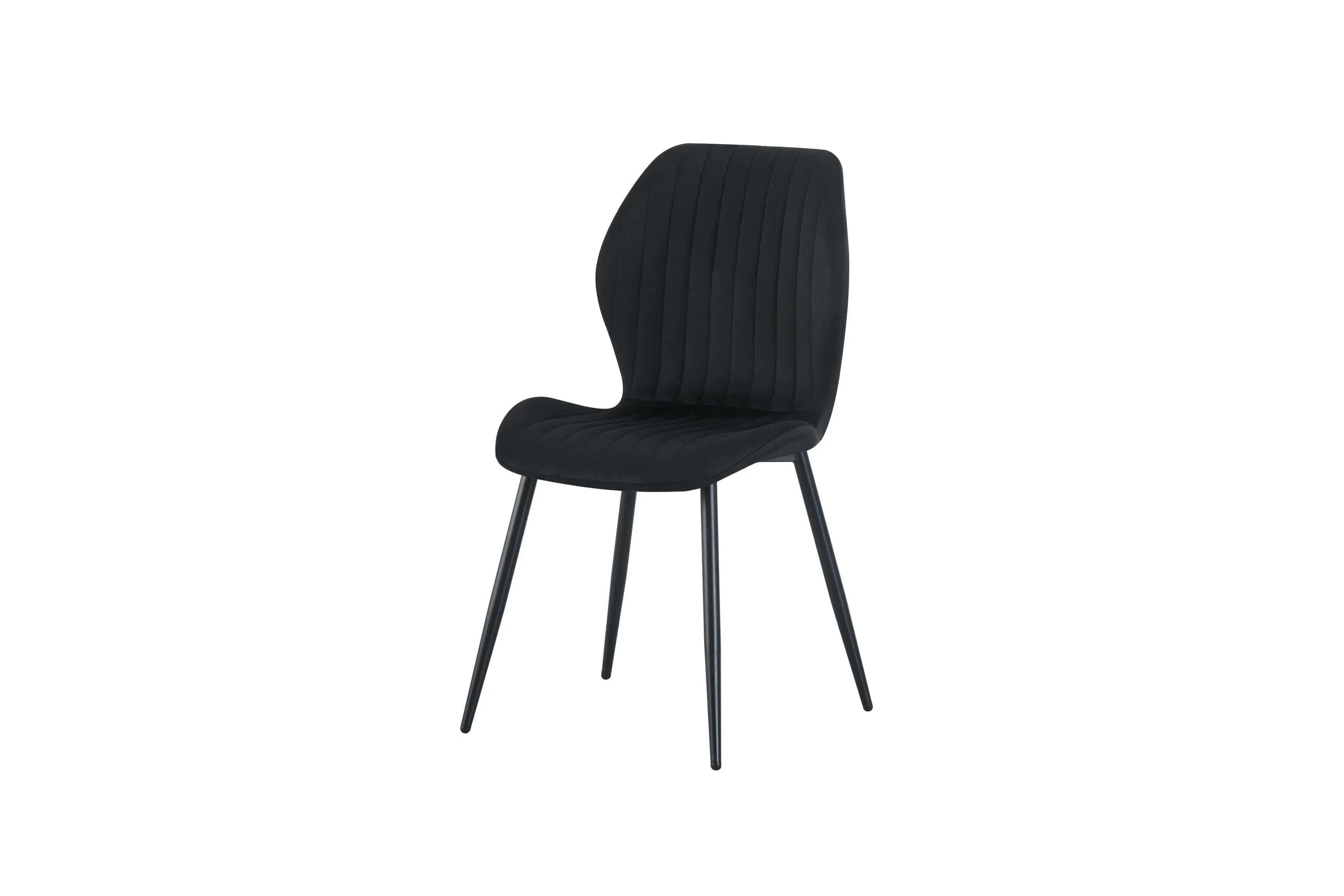 KT119 Krzesło Zoya PAS VEL Czarny – miniatura 1