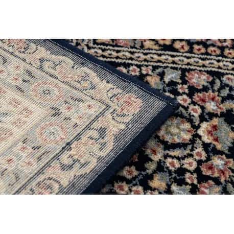 Dywan NAIN Kwiaty, ramka 1181/51011 granat / beż – miniatura 3