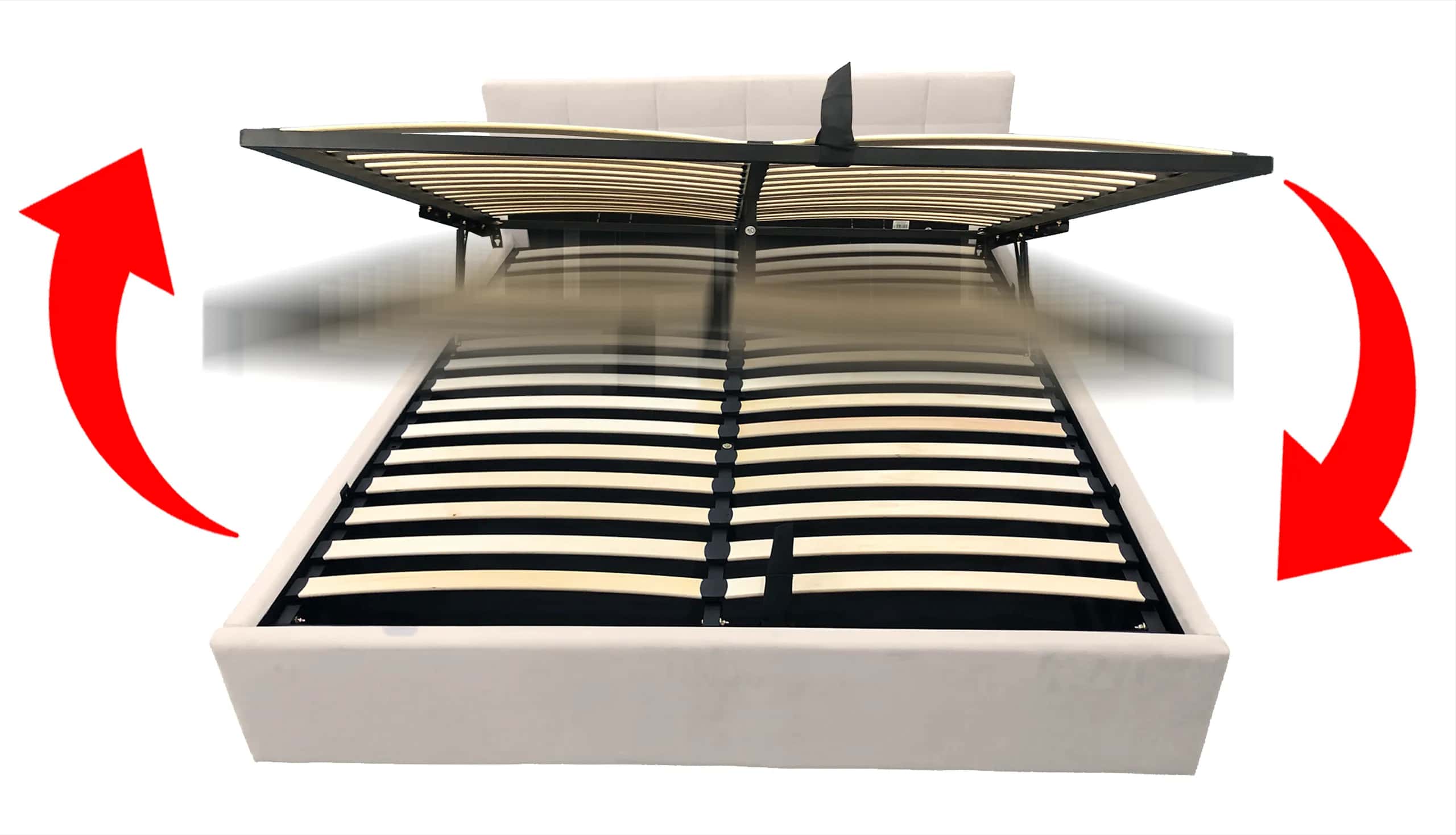 LT104 Łóżko Modulo 140x2x81 taupe – miniatura 7