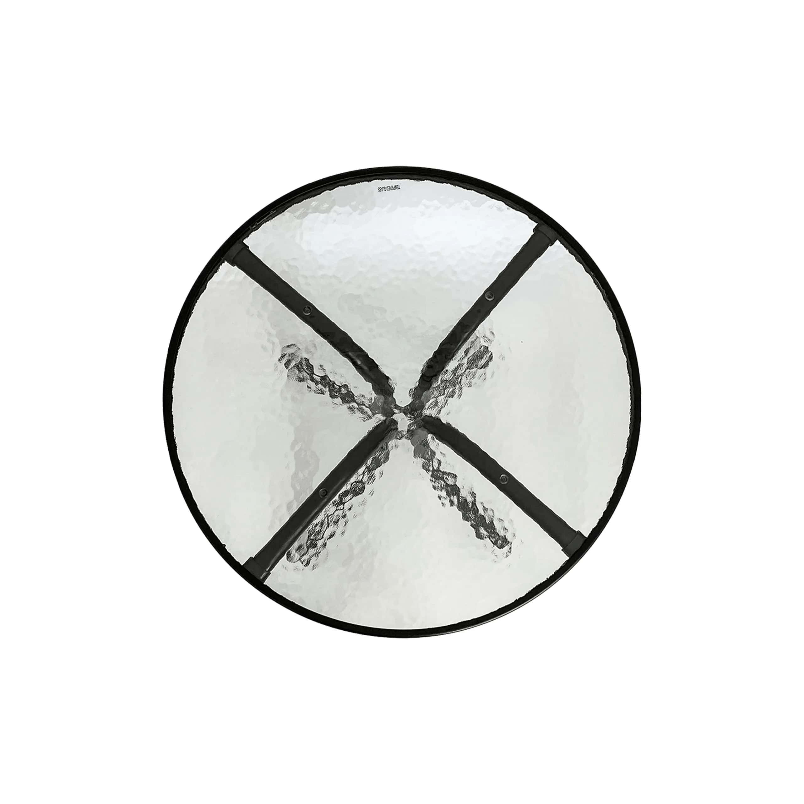 Zestaw mebli ogrodowych TERNI 60 cm 2os. czarny – miniatura 2