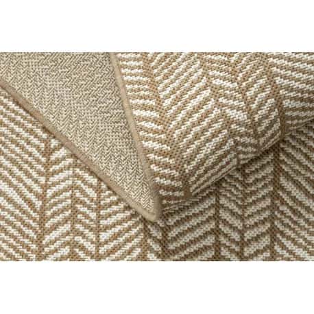 Dywan sizal FLAT 48964265 Jodełka - beż naturalny kolor słomkowy, sznurkowy – miniatura 4