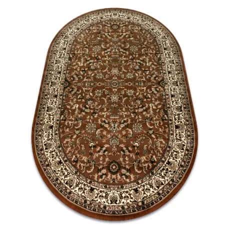 Dywan ROYAL ADR owal wzór 1745 brązowy – miniatura 1