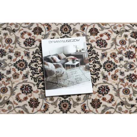 Dywan NAIN Ornament, ramka 6635/51036 beż / bordo – miniatura 2