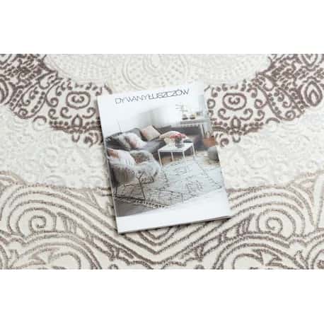 Dywan CORE 8111 Ornament Vintage - Strukturalny, dwa poziomy runa, – miniatura 2