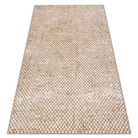 Dywan sizal FLAT 48955265 Geometryczny - beż naturalny kolor słomkowy, sznurkowy – miniatura 1