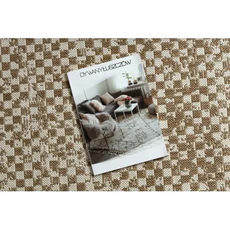 Dywan sizal FLAT 48955265 Geometryczny - beż naturalny kolor słomkowy, sznurkowy – miniatura 2