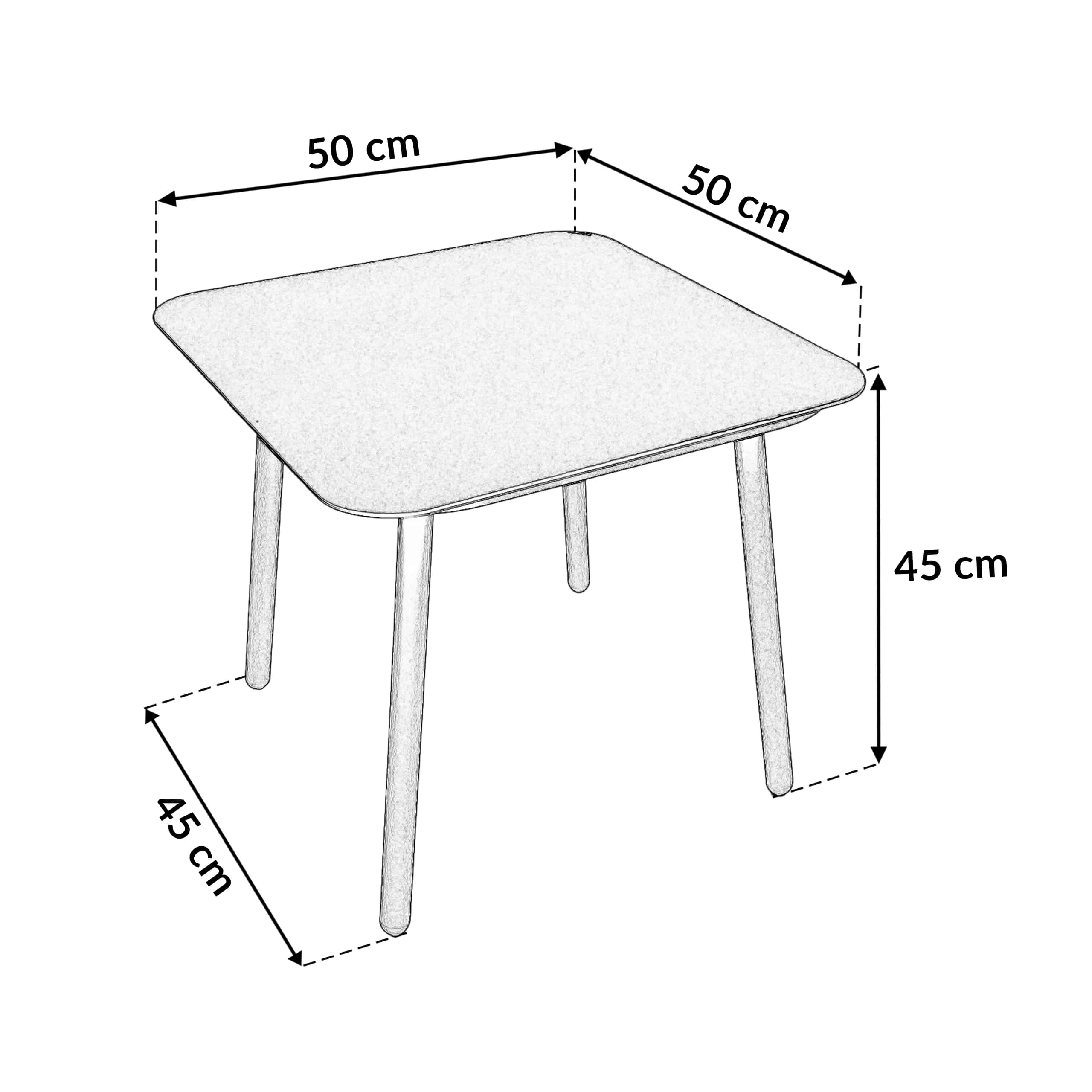 Zestaw mebli ogrodowych IAN 2os szary – miniatura 10