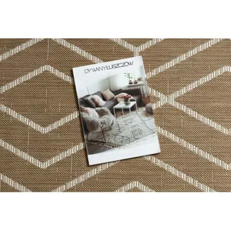 Dywan sizal FLAT 48956265 Geometryczny - beż naturalny kolor słomkowy, sznurkowy – miniatura 2