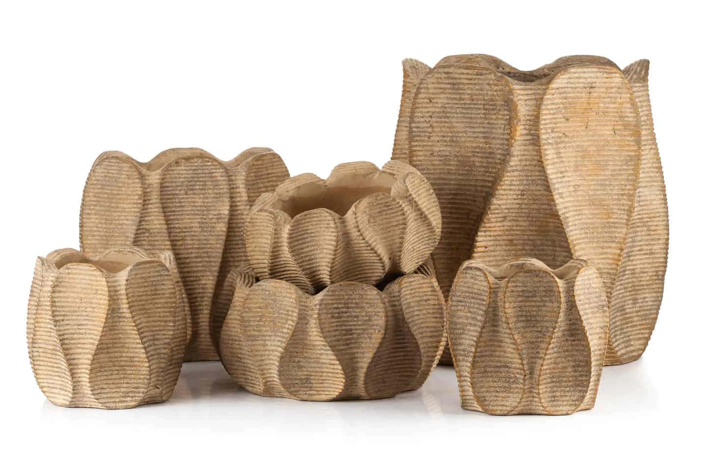 PTMD Osłona donicy WAXY misa XL – miniatura 8