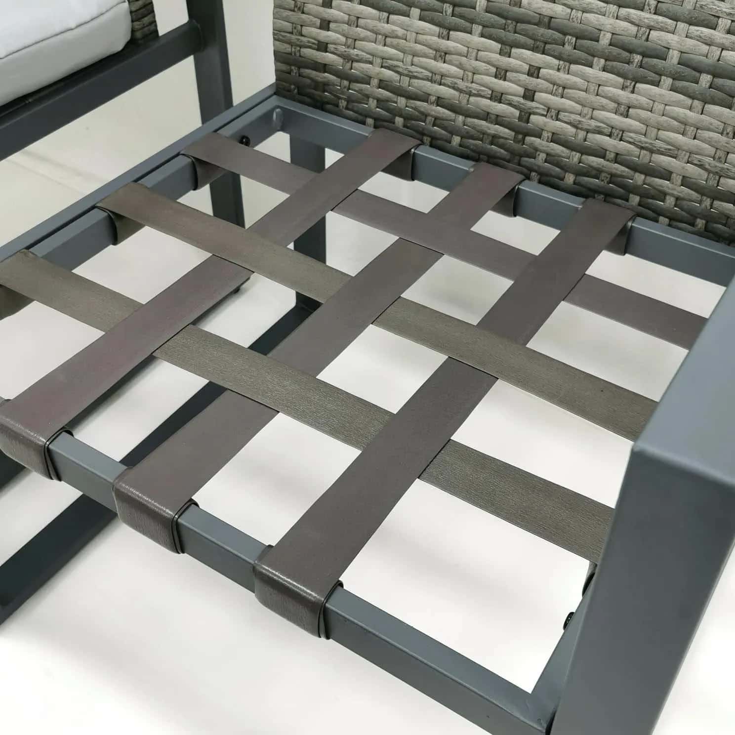 Zestaw mebli ogrodowych ASPEN 4os. szary – miniatura 3