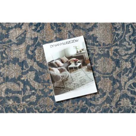 Dywan NAIN Ornament, ramka, vintage 7557/51644 beż / niebieski – miniatura 2