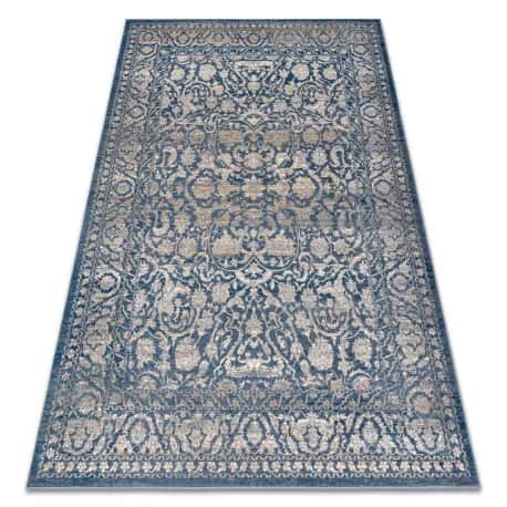 Dywan NAIN Ornament, ramka, vintage 7557/51644 beż / niebieski – miniatura 1