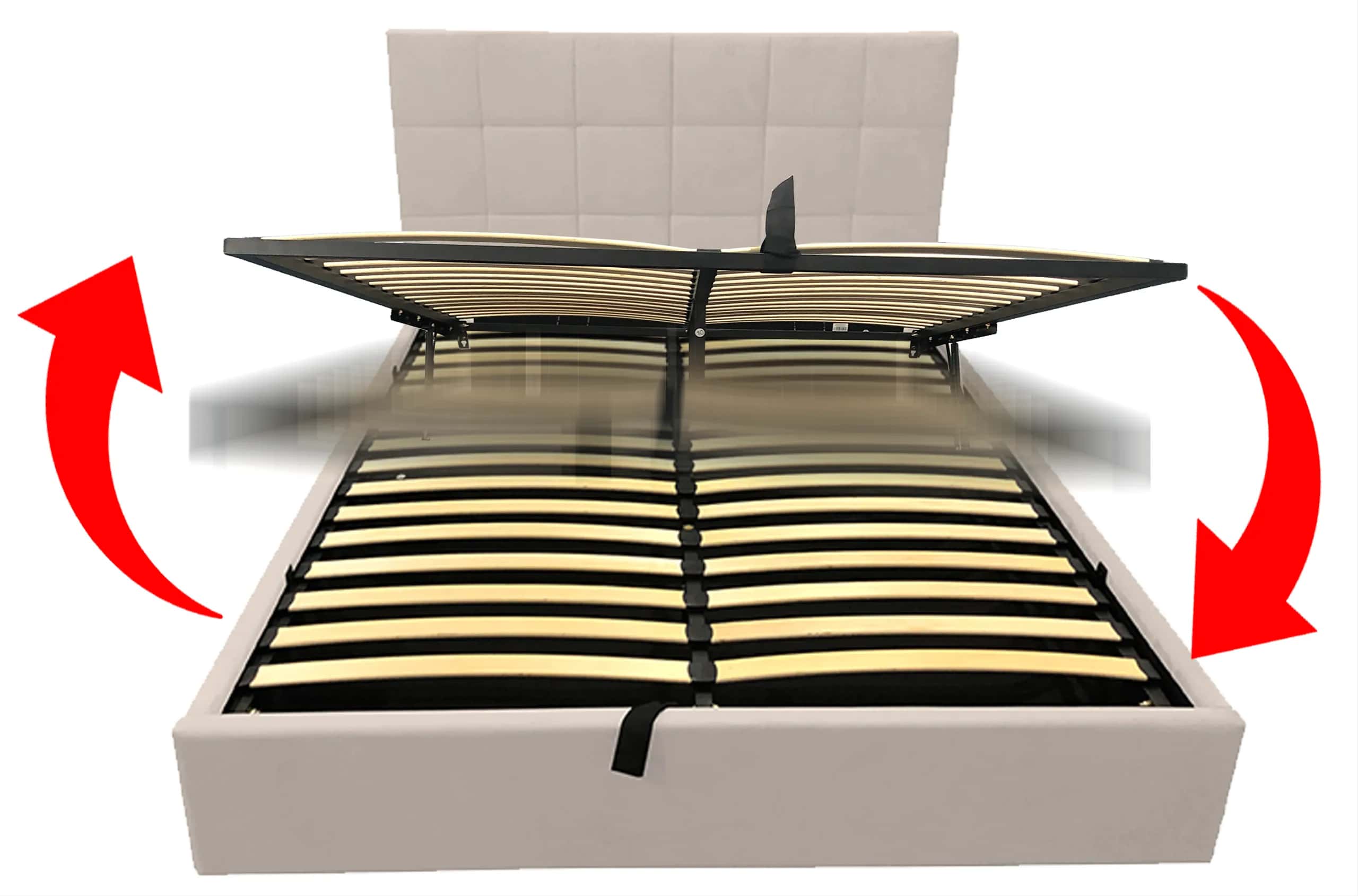 LT104 Łóżko Modulo 140x2x117 taupe – miniatura 7