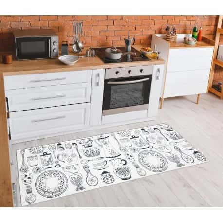 Dywan do prania ANDRE 1318 Ceramika, do kuchni, antypoślizgowy – miniatura 3
