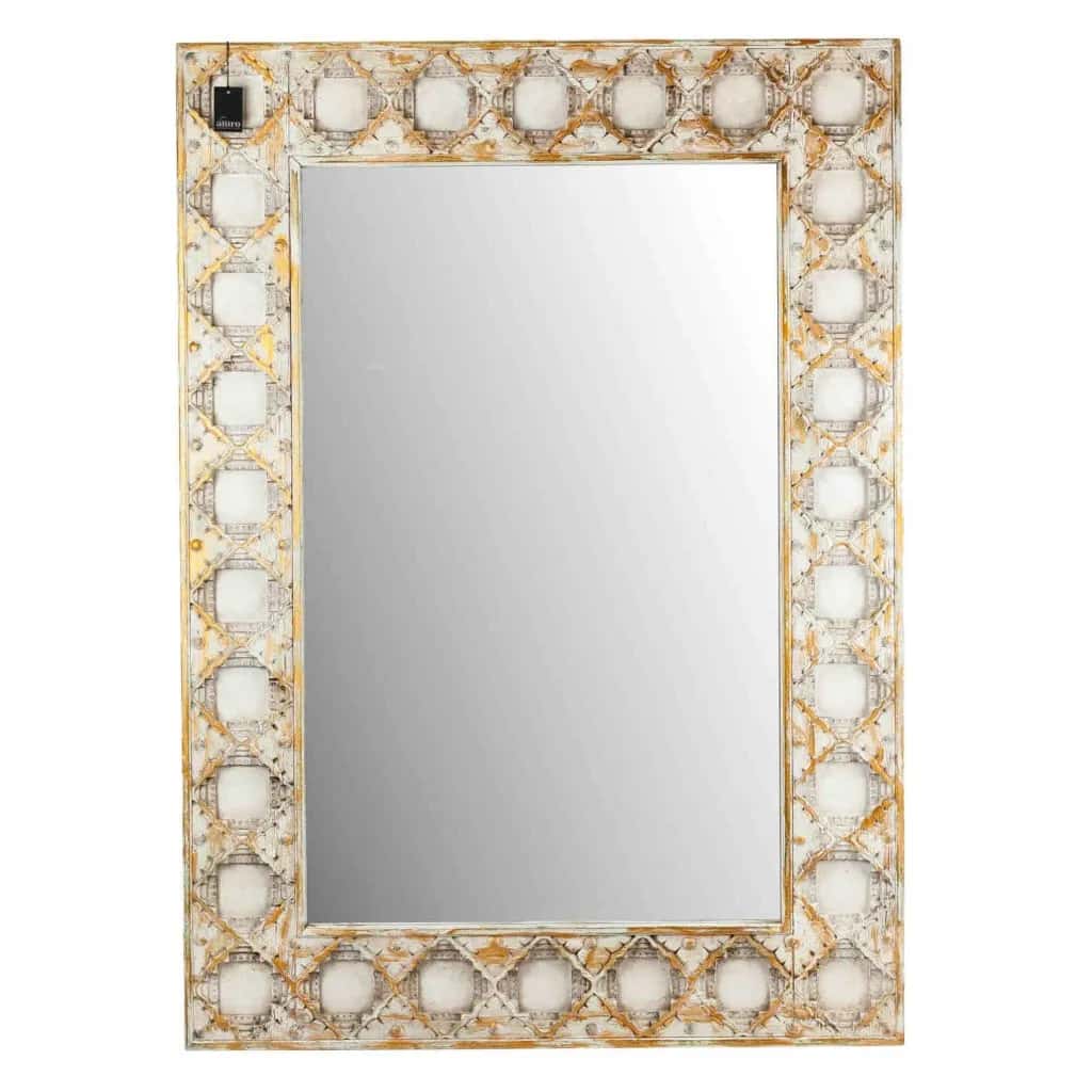 Lustro salonowe TEVOR antique style gold_Aluro – miniatura 1