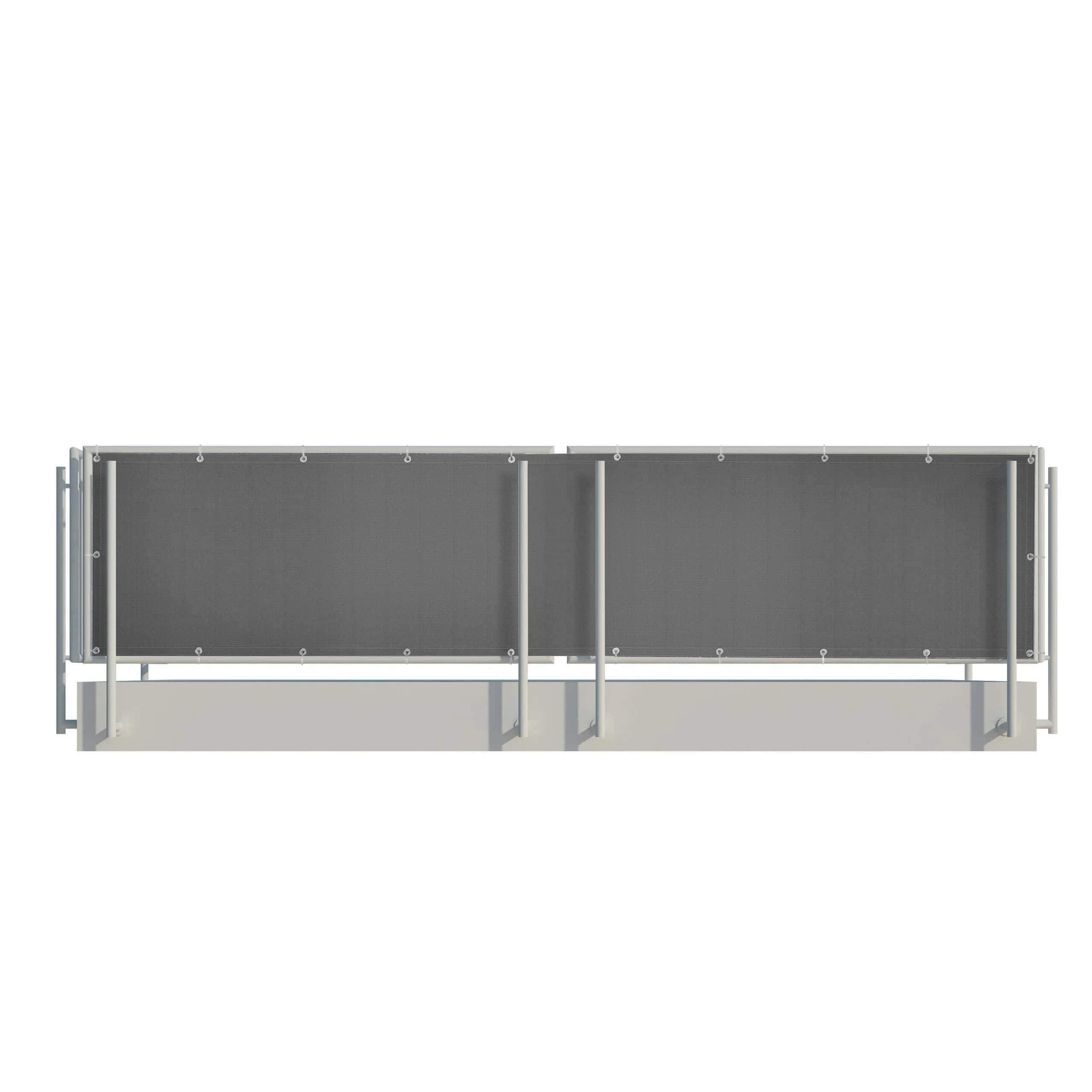 OSŁONA BALKONOWA 1X6m SZARY – miniatura 3