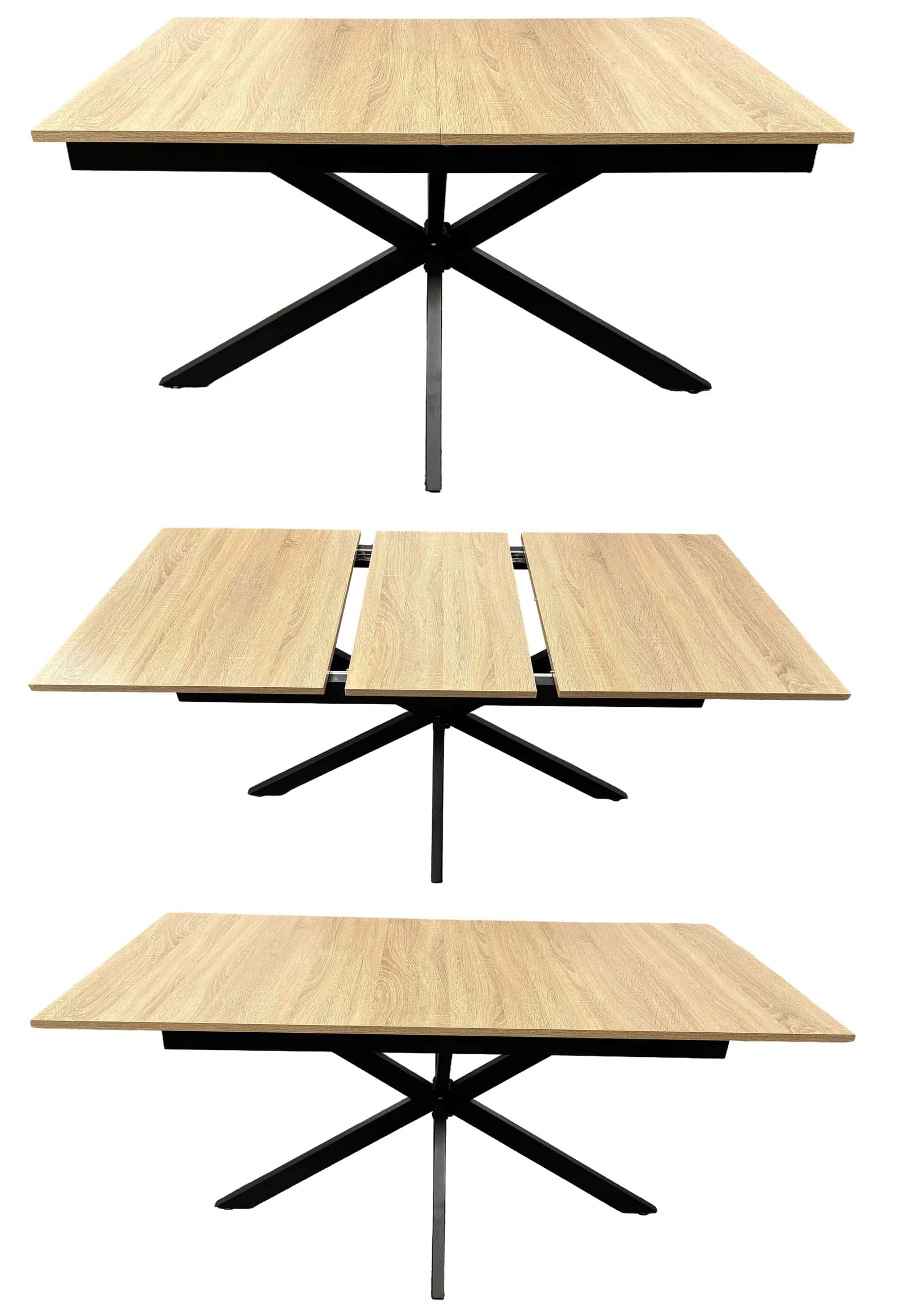 SJ214D Stół Julian 120-160x80x75 Złoty Dąb – miniatura 5