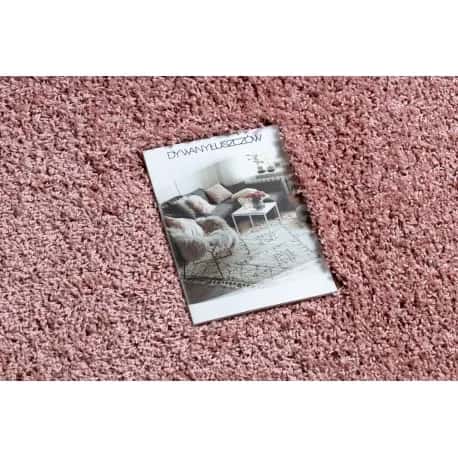 Dywan SOFFI koło shaggy 5cm różowy – miniatura 2